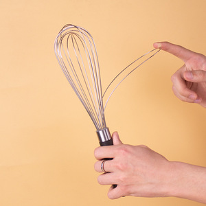 2024 vente chaude outils de <span class=keywords><strong>cuisine</strong></span> mélangeur <span class=keywords><strong>fouet</strong></span> revêtement antiadhésif fil <span class=keywords><strong>fouet</strong></span> pour poignée en <span class=keywords><strong>plastique</strong></span> fouets pour la cuisson - Product Image 3