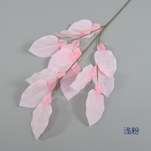 Branche de feuille de pamplemousse artificielle Dongchen Crafts, 30cm-100cm, fleur en soie, décorations de plafond pour mariage - Product Image 1