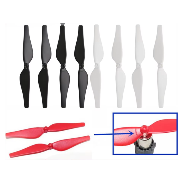 4PCS Quick Release Drone Propellers Low Noise Durable for DJI Tello Mini Drone Quadcopter Plane Spare Parts Drone Accessories