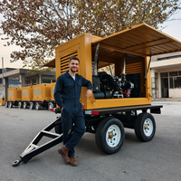 Générateur diesel portable à châssis ouvert 25 kVA 20 kW 400 V, moteur Yuchai, démarrage automatique ATS, refroidissement par eau, pour usage industriel et commercial