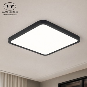 โคมไฟเพดาน LED ทรงสี่เหลี่ยมทันสมัย 42W แสงสามสี อะคริลิคติดเพดาน สำหรับตกแต่งภายในบ้าน สำนักงาน ห้องนอน ห้องนั่งเล่น - Product Image 1