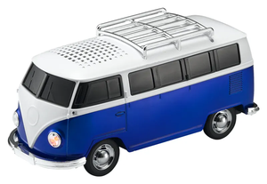 New Arrival xách tay màu xanh răng âm thanh xe buýt Xe mô hình loa không dây <span class=keywords><strong>USB</strong></span> Máy nghe nhạc loa âm nhạc BT bên ngoài trời xe Loa - Product Image 2