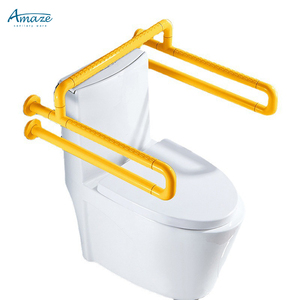 Main courante de <span class=keywords><strong>toilette</strong></span> bidirectionnelle en acier inoxydable en forme de U barre d'appui de <span class=keywords><strong>toilette</strong></span> <span class=keywords><strong>pour</strong></span> handicapés main courante de sécurité murale accessoires de salle de bain - Product Image 5