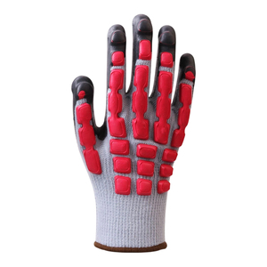 Impact <span class=keywords><strong>de</strong></span> modèle <span class=keywords><strong>de</strong></span> diamant <span class=keywords><strong>de</strong></span> gants d'industrie pétrolière <span class=keywords><strong>de</strong></span> latex anti réduisant la coupure résistante - Product Image 5