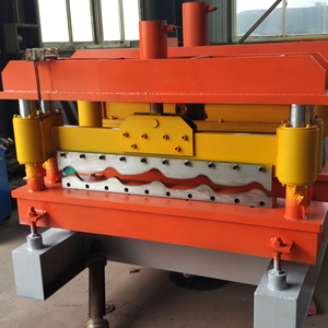 高速金属デッキ釉薬瓦金属製造ロールシート屋根材ロール成形機 - Product Image 2