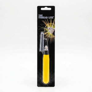 AA0266 Lighted <b>needle</b> <b>threader</b> protect cover and batteries included | Lighted Seam Ripper Red Handle | For Sewing - Product Image 1