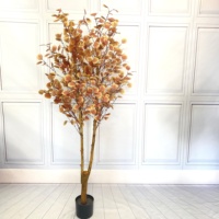 Vente en gros d'arbres de décoration de mariage 60cm 90cm 120cm 150cm Simulation d'arbre de plante d'eucalyptus artificiel d'intérieur et d'extérieur