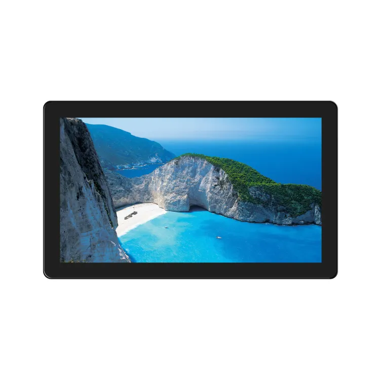 4955インチ広告機IP65防水ウォールマウント/フロアスタンド屋外LCDウォールマウントデジタルサイネージ