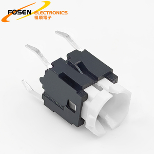 12V dẫn nút AC 250V 250 ± 30gf nhỏ đẩy nút xúc giác nhúng 6*6mm 4pin cảm ứng chuyển đổi ánh sáng đỏ xanh xanh trắng - Product Image 3