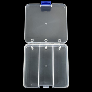 Cajas de Pesca Portátiles <span class=keywords><strong>Mini</strong></span> de PP Impermeables con 3 Compartimentos, Estuche de Almacenamiento Multifuncional para Señuelos, Anzuelos y Accesorios de Pesca, Venta al Por Mayor - Product Image 4