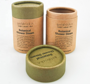 NGHỆ THUẬT tùy chỉnh giấy in lá Vàng tem nóng Kraft ống tròn bao bì các tông giấy bao bì ống có thể hộp - Product Image 4