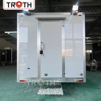 Camion de restauration rapide mobile professionnel Truth en promotion, entièrement équipé pour hot-dogs et pizzas, avec équipement de cuisine