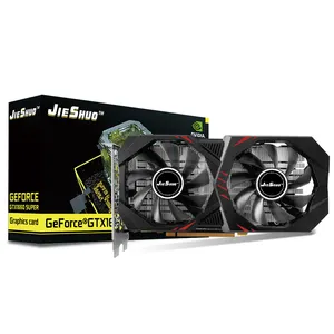 JIESHUO 100% GTX 1660 S 6GB משחקי GPU וידאו כרטיסי GeForce gtx1660 SUP 6G כרטיס גרפי NVIDIA GTX 1660 סופר