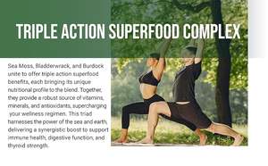 Cápsulas de Musgo Marino ODM/OEM, Raíz de Bardana, Muira Puama - Suplementos Superalimenticios para la Inmunidad, Energía Intestinal, Vitaminas, Cápsulas de Musgo Marino Crudo - Product Image 4