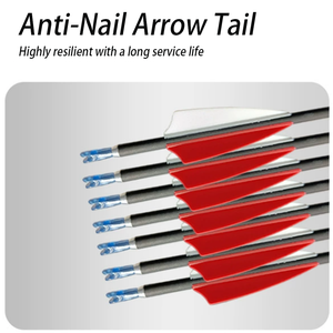 Flèches en carbone anti-crevaison pour le tir à l'arc, flèches <span class=keywords><strong>de</strong></span> précision pour la pratique et la <span class=keywords><strong>chasse</strong></span>, pour arcs à poulies et arcs classiques - Product Image 3
