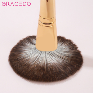 Ensemble de pinceaux de maquillage professionnels Gracedo ensemble de 8 pièces en or pinceaux de maquillage ensemble de pinceaux de maquillage professionnels - Product Image 4