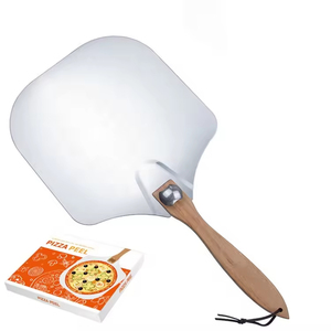 Ensemble d'outils <span class=keywords><strong>à</strong></span> <span class=keywords><strong>pizza</strong></span> en aluminium pliable avec manche en bois, pelle <span class=keywords><strong>à</strong></span> <span class=keywords><strong>pizza</strong></span> pour le fromage, pour les amateurs de <span class=keywords><strong>pizza</strong></span> - Product Image 5