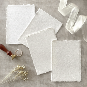 150 GSM personalizado A6 A4 A5 papel en blanco cubierto, papel ecológico hecho a mano Vintage del fabricante de la India - Product Image 1