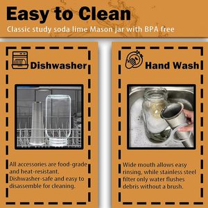 <span class=keywords><strong>Cafetière</strong></span> à infusion froide 64oz pichet d'infusion froide avec <span class=keywords><strong>filtre</strong></span> super dense en acier inoxydable 3 étapes café à infusion froide classique - Product Image 6