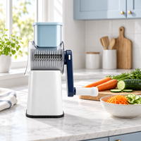 Outil de découpe alimentaire manuel multifonctionnel en acier inoxydable personnalisé pour la cuisine, facile à nettoyer, pour les gadgets de cuisine
