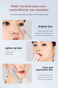 Bolígrafo masajeador de ojos iónico, reafirmante facial y herramienta de estiramiento de la piel para ojeras, Estiramiento facial, tratamiento antienvejecimiento - Product Image 6