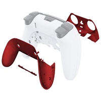 Coque de Remplacement Clip EXtremeRate, Finition Décorative Supérieure et Inférieure pour Manette DualSense Edge PS5