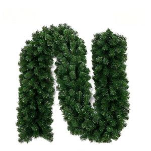 <span class=keywords><strong>Guirlande</strong></span> de Noël en PVC artificiel pré-éclairée, faite à la main, de luxe, avec LED, décorations de <span class=keywords><strong>sapin</strong></span>, verdure, décorations de Noël - Product Image 3