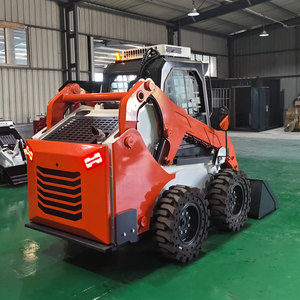 Spedizione gratuita!!! A buon mercato Skid Steer Diesel Loader con secchio diverso attacco Skid Steer Loader - Product Image 3