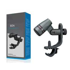 Micrófono con Cable para Instrumentos de Batería Cardioide Dinámico <span class=keywords><strong>Serie</strong></span> E604 e 604 con Soporte de Brazo de Abrazadera para Grabación Profesional - Product Image 1