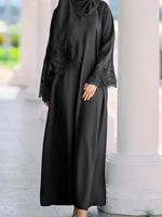 Robe longue cool pour femmes Oem Custom Abaya Manufacturer Nouvelle dernière conception Dubai Abaya Kaftan élégant Royal Abaya Arabe Nida