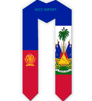 Écharpe de graduation unisexe best-seller avec drapeau de Guam, pour les diplômés de l'école supérieure, idéale pour les études à l'étranger et pour afficher fièrement leur fierté multiculturelle