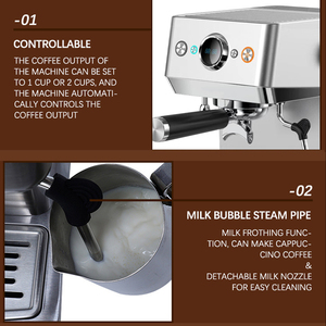 เครื่องชงกาแฟเอสเพรสโซคุณภาพสูงขายส่ง - Product Image 2