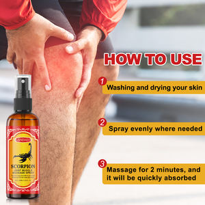 Wholesale <strong>Scorpion</strong> Joint Care Spray Chinese Herbal Instant Effect Soothing Muscles Pain Relax Joint and Bone Pain Relief <strong>Oil</strong> - Product Image 5