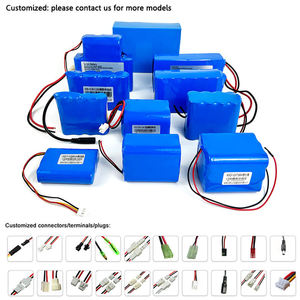 Baterai Lithium 12V, Paket Baterai Lithium-ion 18650 Isi Ulang 2-20Ah, 1000 Siklus, -20~60 ℃   untuk Peralatan Audio & Robot - Product Image 5