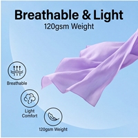 Tissu froissé 100% polyester effet coton 120 GSM de haute qualité pour robe d'été