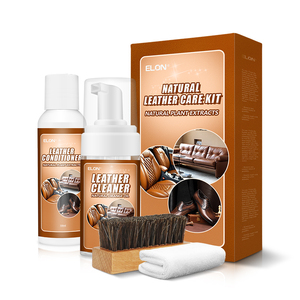 Kit de nettoyage et d'entretien pour <span class=keywords><strong>cuir</strong></span>, 100 ml, naturel, très vendu, éliminateur de taches pour <span class=keywords><strong>canapé</strong></span>, intérieur de voiture, siège - Product Image 1
