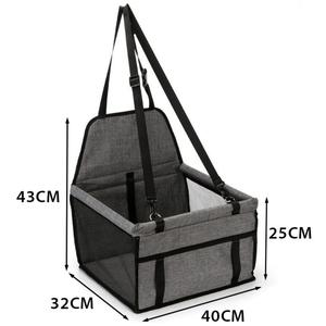 PVC Vordersitz Autos itz bezug mit Stütz schienen <span class=keywords><strong>Paw</strong></span> Patterned Print Bettdecke für Hunde Haustier betten & Zubehör - Product Image 2