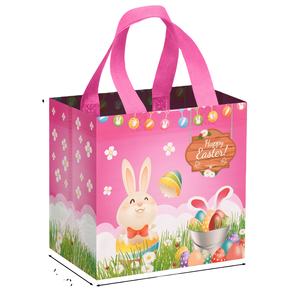 Bolsas de Regalo con Diseño de Conejo, Bolsas de Tela No Tejida para Fiestas de Cumpleaños, Bolsas de Colores para Dulces y Compras, para Niños - Product Image 1
