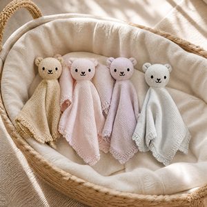Copertina di Sicurezza per Neonati all'Uncinetto, Coperta Confortevole Lavorata a Mano, Regalo per la Biancheria da Letto dei Bambini - Product Image 3