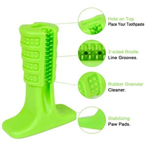 Köpek diş fırçası diş temizleme çiğnemek oyuncaklar doğal kauçuk köpek diş fırçası çiğnemek oyuncaklar - Product Image 2