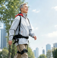 Exosquelette robotique intelligent 2026 GoGo, dispositif d'assistance aux membres inférieurs léger et portable, assisté par l'IA, en alliage