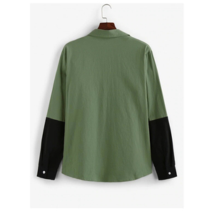Costom-Ropa de manga larga para entrenar, ropa elegante estética de secado rápido para fútbol, béisbol, otoño para hombres, camisas - Product Image 4