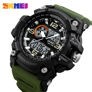 Nouvelle montre numérique de sport Skmei 1283 à double fuseau horaire, étanche, pour homme - Product Image 4