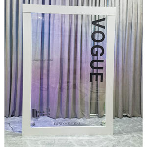 Boîte photomaton BM Magazine, cadre en tissu PVC, poteau Vogue, boîte photomaton, <span class=keywords><strong>fond</strong></span> de mariage, boîte photomaton, installation facile - Product Image 4