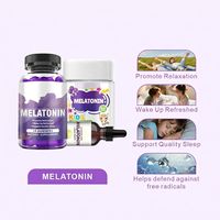 Gummies de mélatonine HDK en marque blanche OEM ODM pour enfants et adultes – Complément alimentaire végétalien en gouttes pour favoriser le sommeil – Vente en gros