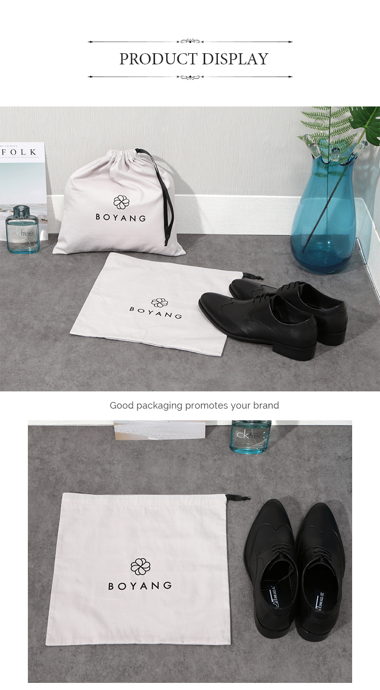 Custom Cotton Shoe Dust Bags