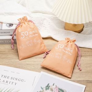 High Quality Custom 100% Cotton Muslin Drawstring Bag with Logo for Shoes Handbags Jewelry Gifts Tea Watches Packaging - Product Image 3