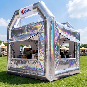 Tienda Inflable Personalizada al por Mayor, Quiosco Portátil, Carpa Impermeable para Eventos, Promoción de Mercado de Ropa y Snacks - Product Image 3