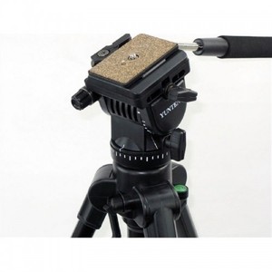 Yunteng Trépied VCT-880 880 Trépied en aluminium portable pour appareils photo reflex numériques Canon Nikon <span class=keywords><strong>Sony</strong></span> - Product Image 4