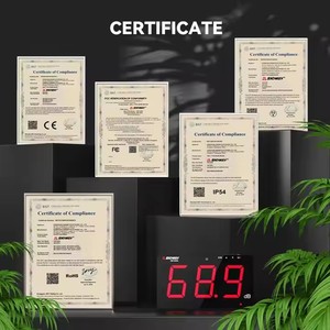 Medidor de nivel de sonido Digital Sndway con medidor de ruido inalámbrico WiFi para medición de decibelios de Audio de coche SW-525A - Product Image 4
